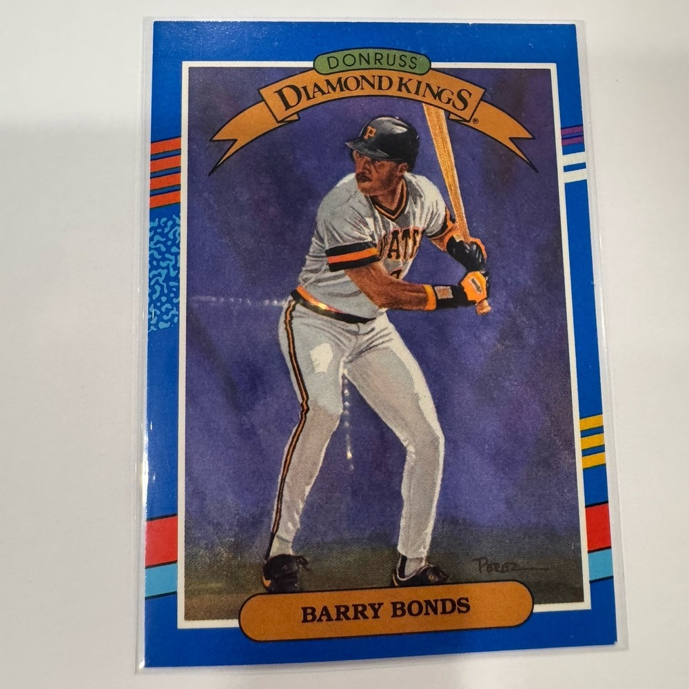 1991 Donruss #4 Barry Bonds Diamond Kings Pirates